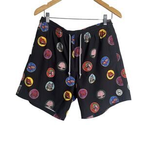 Vintage SURFCUZ Mens Swim Trunks with‎ Liner Swimming Trunks, Size L